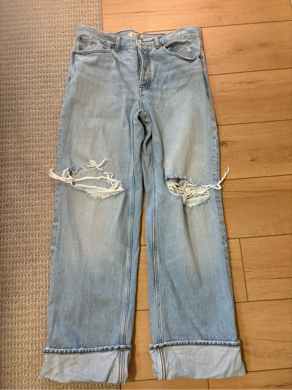 Madewell Low Slung Baggy Jeans